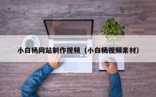 江门小白杨网站制作视频（小白杨视频素材）